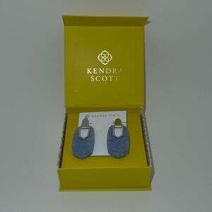 Kendra Scott Earrings with matching necklace